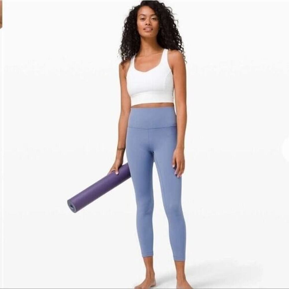 Lululemon Align High-Rise Pant 25 Water Drop Blue Nulu Leggings LW5CTBS Size 20